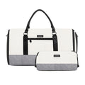 Travel Garment Bag, Convertible Garment Duffel Bags Combo with Shoe Compartment Toiletry Bag, Carry-On Weekend Overnight Bag for