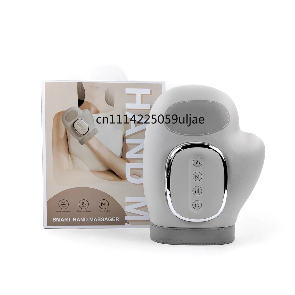 Hand Massager with Airbag Compression Finger Wrist Palm Massage Machine Vibration Glove for Hand Muscle Relax Gift for Men Women