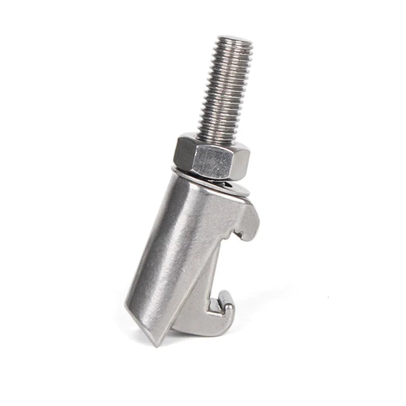 ISO Vacuum Hook Type Caliper 304 Stainless Steel Vacuum Caliper Screw Quick Mount Type C Clamp Hook Type Bolt M8M10M12