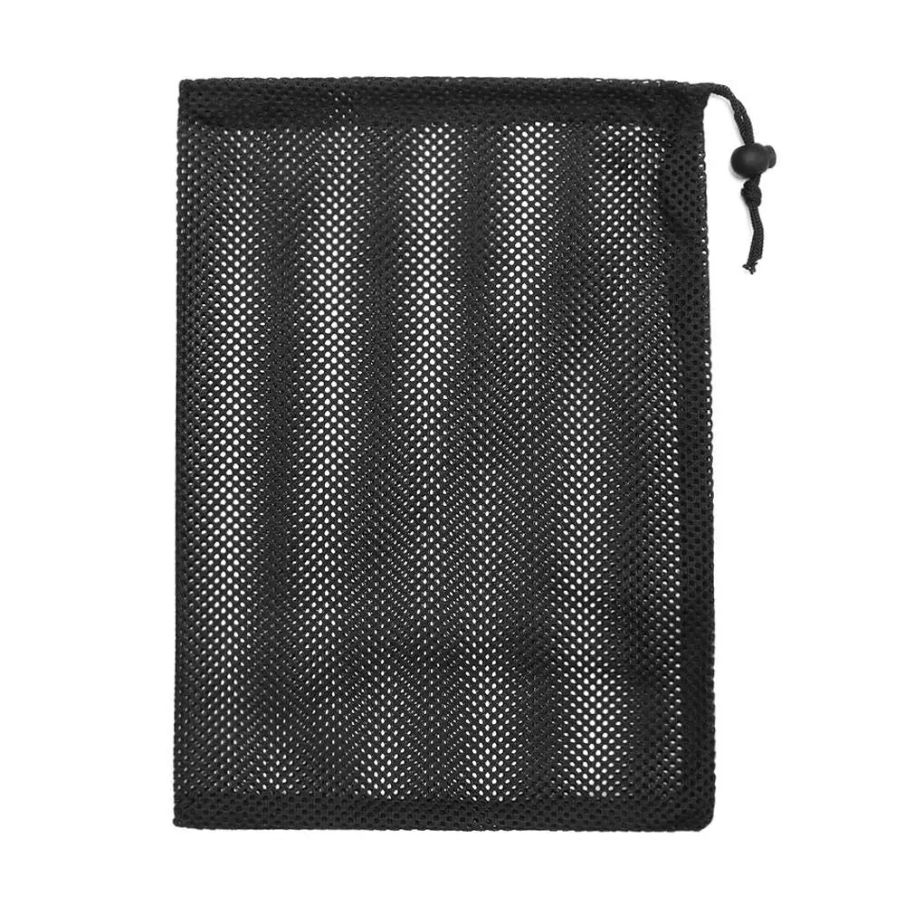 Durable Multi Purpose Home Stuff Sack Mesh Drawstring Bag Storage Bag Laundry Bag
