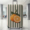 Citrus pattern luggage protection cover, suitable for 18-32 inch luggage covers, luggage handle gloves, travel accessories
