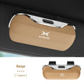 Universal Car Visor Glasses Box Portable For Xpeng G6 P7 P7i G9 P5 G3 G3i X9 X2 N5 F30 H93 Sunglasses Holder Eyeglasses Case