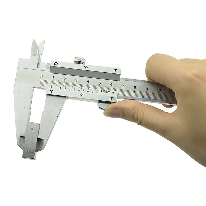 Vernier Caliper 0-250mm 0.05mm Industrial Level Steel Gauge Micrometer Measuring Tools with Box