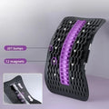 12Magnets Lumbar Vertebrae Relaxer Humpback Correction Shaping Back Stretcher Back Pain Relief Stretching Massager for Women&Men