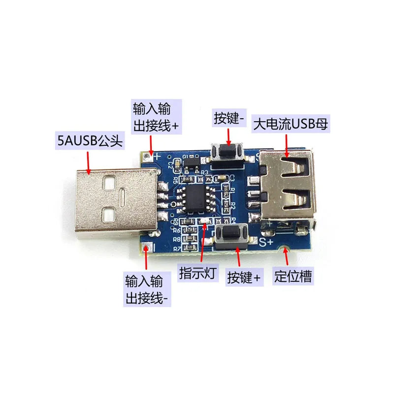 QC Deceiver Qualcomm QC2.0/3.0 Boost Automatic Detection Tester Voltage 9V12V20V Deceiver USB Port