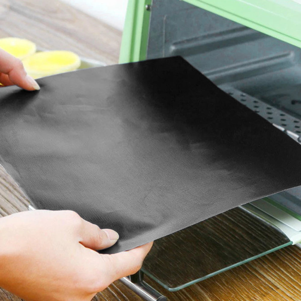1-10PCS Non-stick BBQ Grill Mat Reusable Heat Resistant Oven Liner Baking Mat for Home Picnic Barbecue Grill Kitchen Accessories