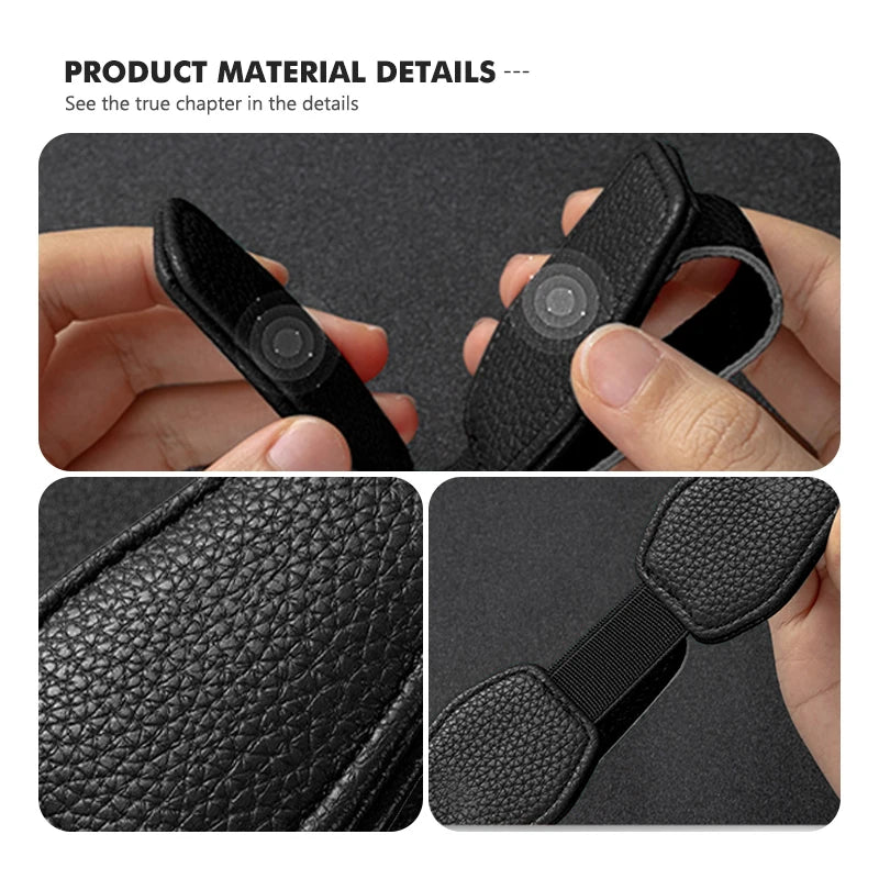 Multifunction Car Sun Visor Mount Sunglasses Clip Holder For Fiat 500 500C 2012 500X 500L Abarth 695