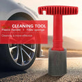 Universal Car Wheel Detailing Brush Removable Insert Lug Wash Nut Sponge Cleaner Tool for Wheels Cleaning Vehicle Truck SUV Van