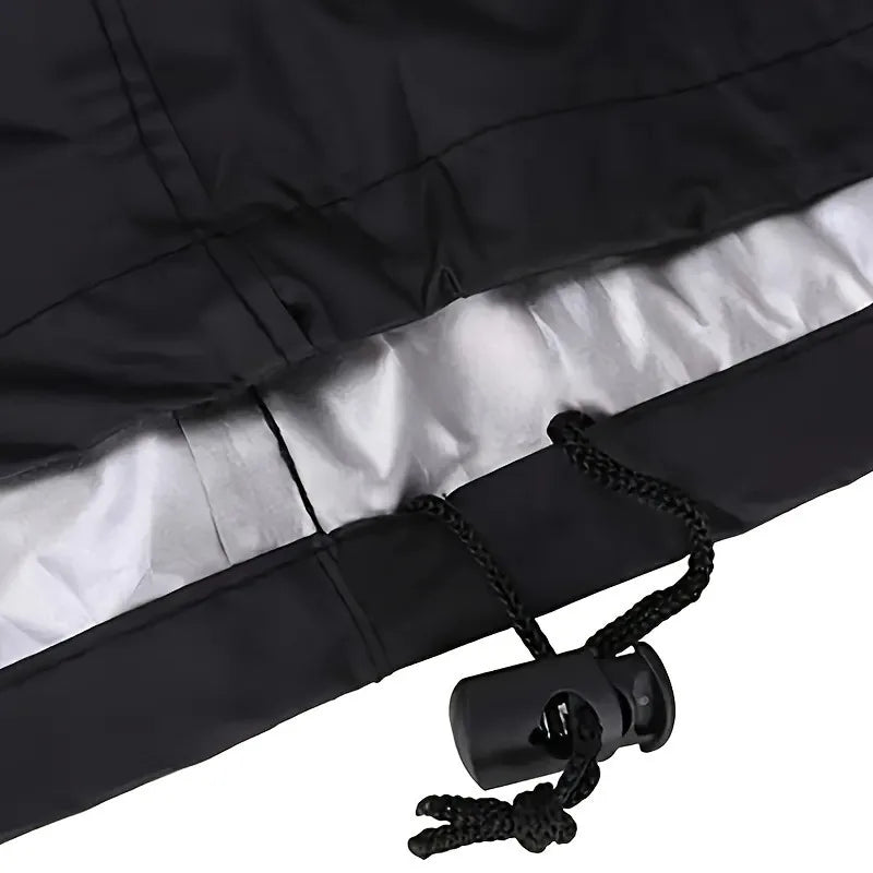 Heavy Duty Round Charcoal Grill Cover Outdoor Waterproof Smoker Protector Fit Holland Brinkmann Jenn Air Char Broil Kettle Grill