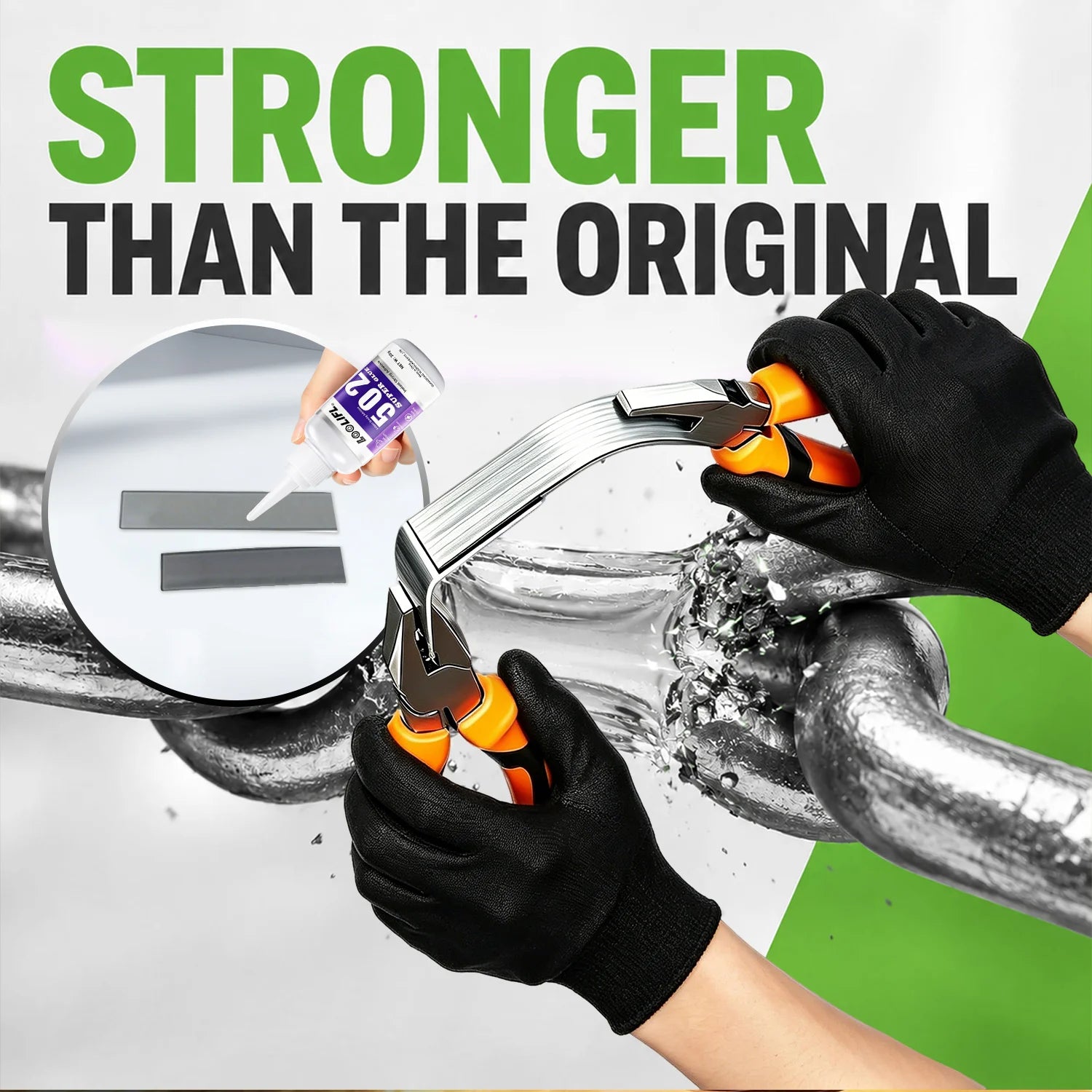 1/2/3/5/7pcs LOOLIFL 502 Super Glue Quick Dry Instant Strong Bond Adhesive For Home Office Industrial Repair Materials Tool 20G