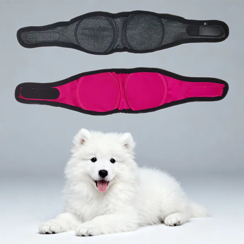 Adjustable Dog Earmuffs - Noise Reduction, Comfortable Quiet Headgear, Soothing Head Wrap, Suitable for Bathing, Grooming, Thunder, Fireworks - Durable Pet Supplies, Suitable for Squirrels