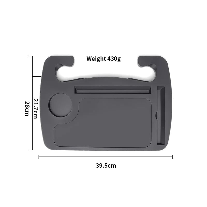 1PCS Portable Car Laptop Computer Desk Mount Stand Eat Work Car Steering Wheel Dining Table BracketDrink Food Coffee Tray Board