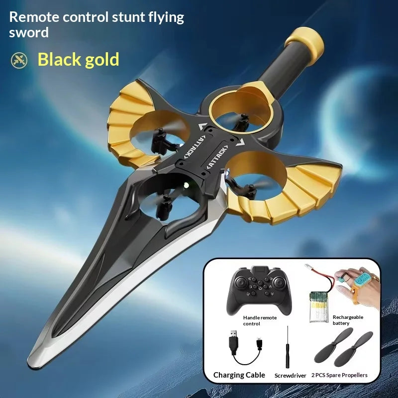 73cm Dual Control Control Flying Drone For Kids Rc Hand Sensing Remote Control Airplane Toy With Led Lights Easy To Fly Indoor