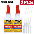JXVX 502 Stone Super Glue High Viscosity, Cyanoacrylate Glue 50g Marble Adhesive, for Restoration and Production of Marble, Granite, Artificial Stone and Tile Products Low odor With precision dispenser 1-3PCS.