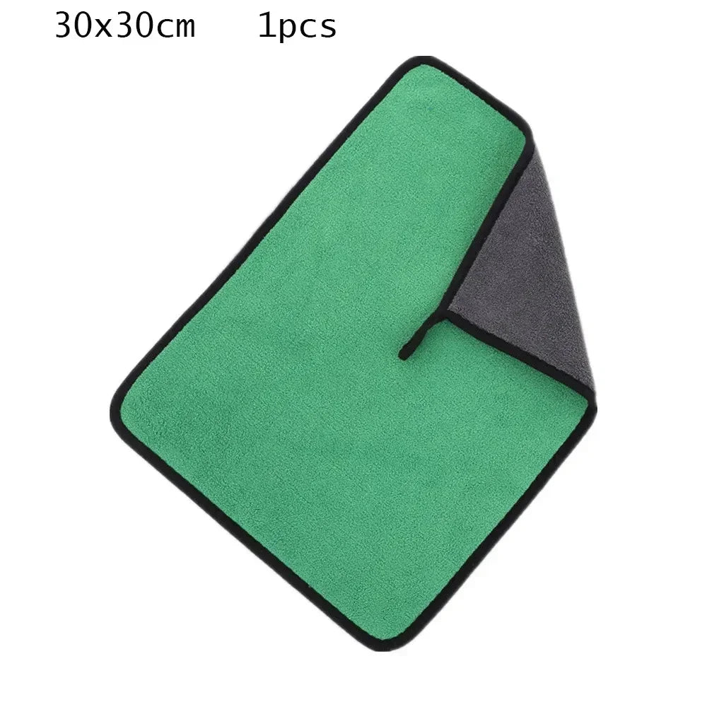 Towel Microfiber  Car Wash Cleaning Drying Cloth Multiple Size Colors Car Motorcycle Household Care Detailing