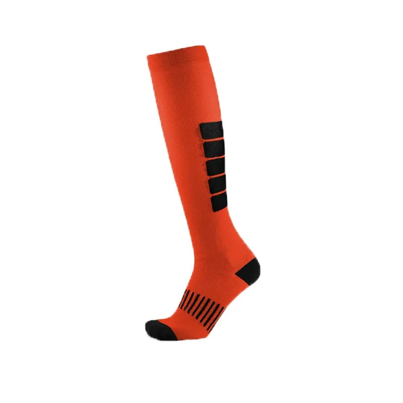 Running Compression Socks Football Hiking Golf Gym 20-30mmhg Gradual Change Nylon Sports Socks Diabetes Pregnancy Varicose Veins
