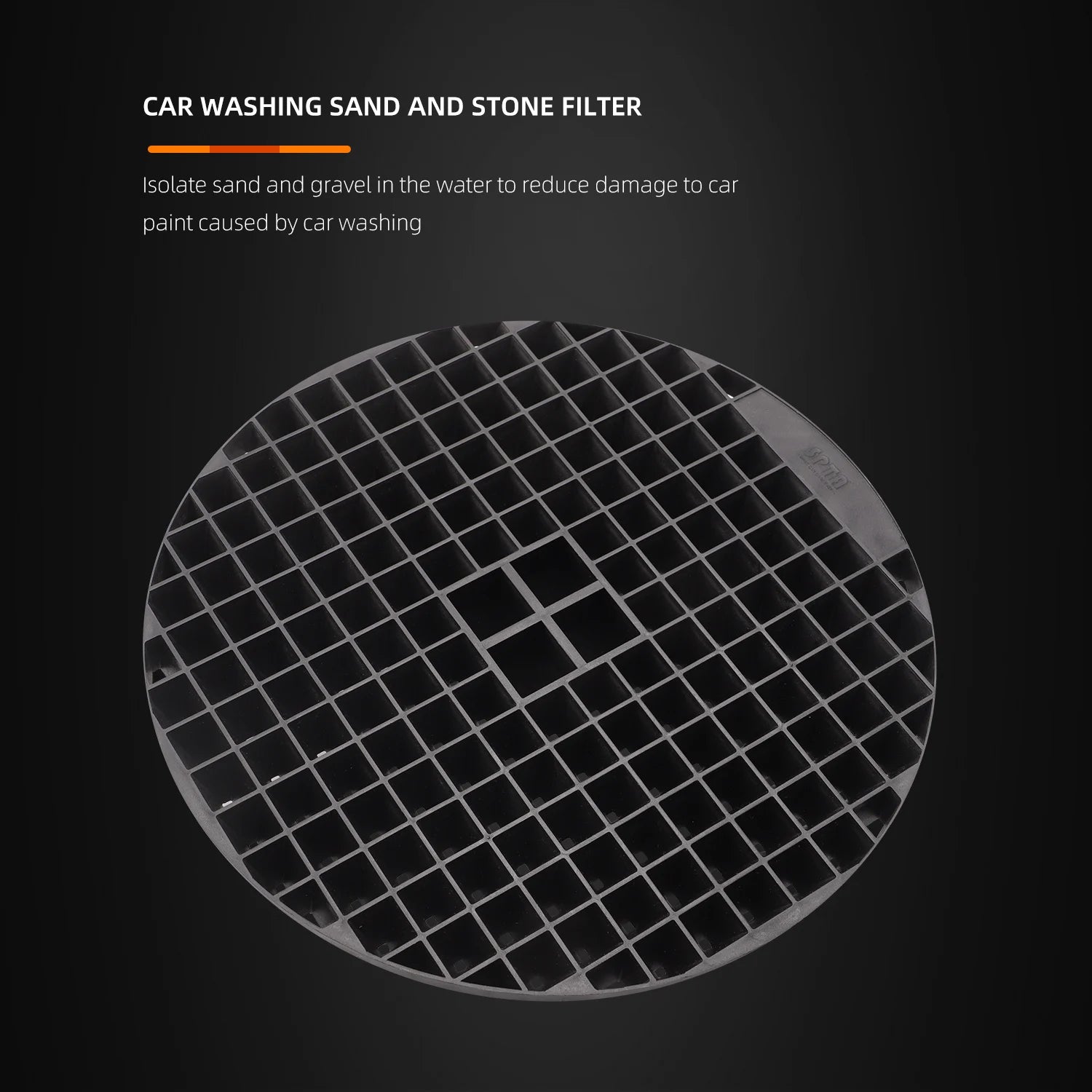 SPTA Car Wash Bucket Insert Car Wash Filter Cyclone Dirt Trap For Separating Gravel Removes Debris While You Wash For Cleaning