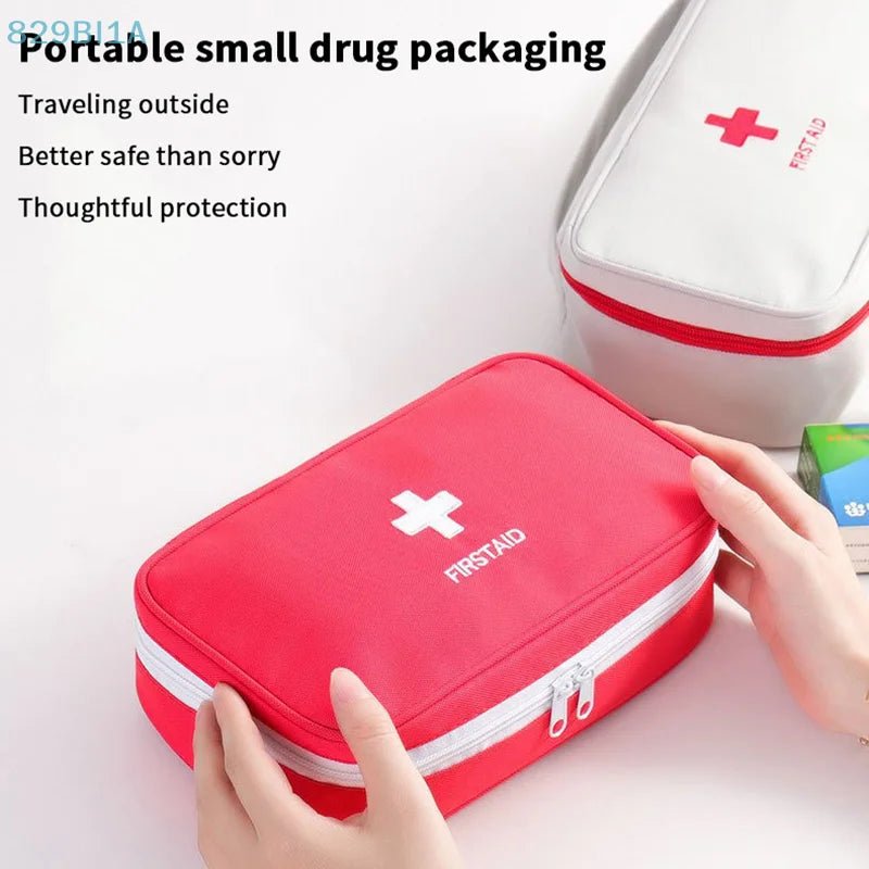 Portable Outdoor Survival Disaster Earthquake Emergency Kit Empty Large First Aid Kit Home/Car Medical Kit Empty Pack