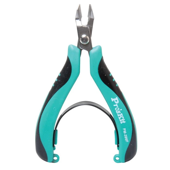 Pro'skit PM-396F Stainless Steel Industrial Grade High Hardness Diagonal Pliers for Electrician Wire Cutting and Stripping Tools