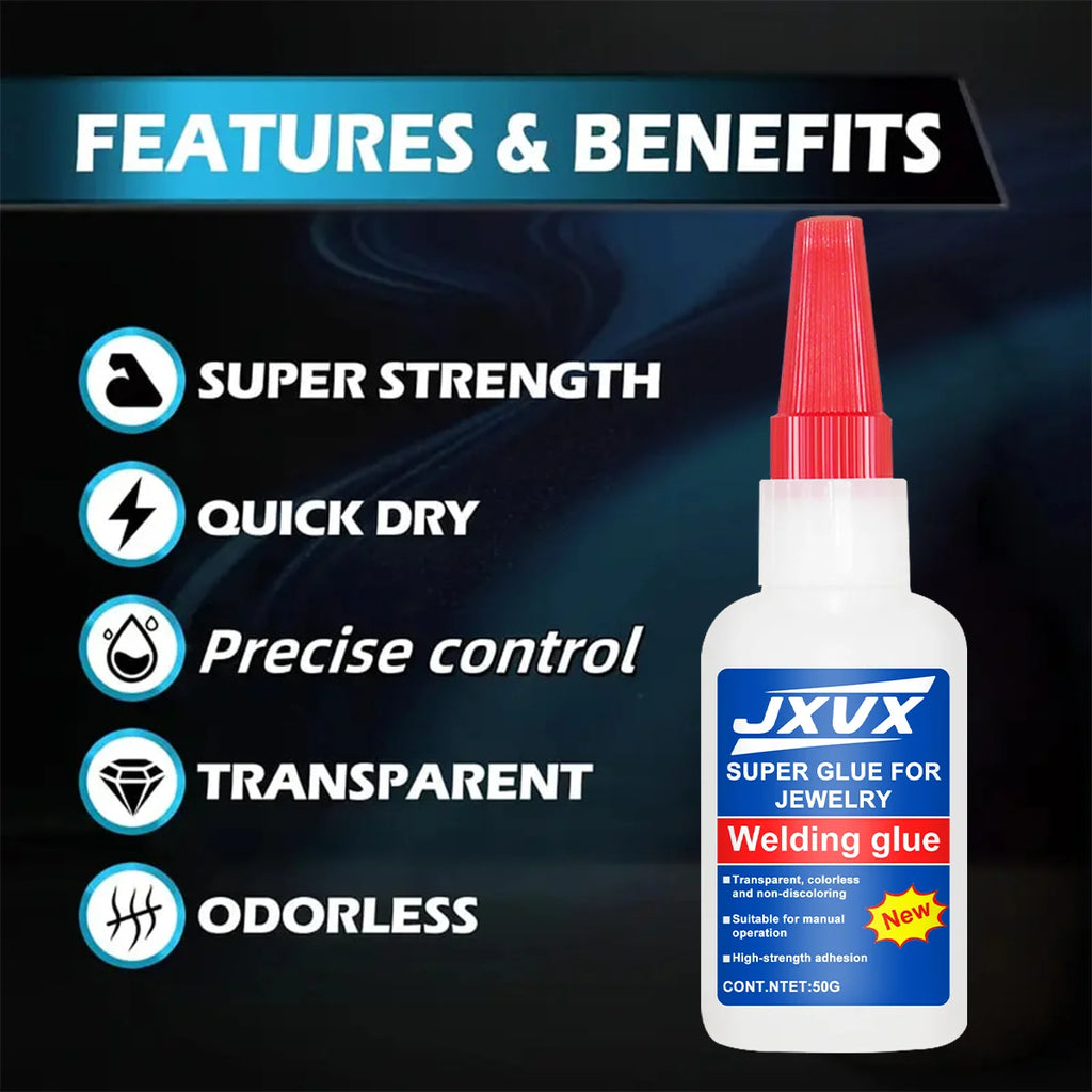 50 g oily soldering strong Glue Super Glue adhesive universal repair clear Mishty Instant Glue strong Glue Super Glue liquid adhesive tool for ceramic, glasses, metal and plastic