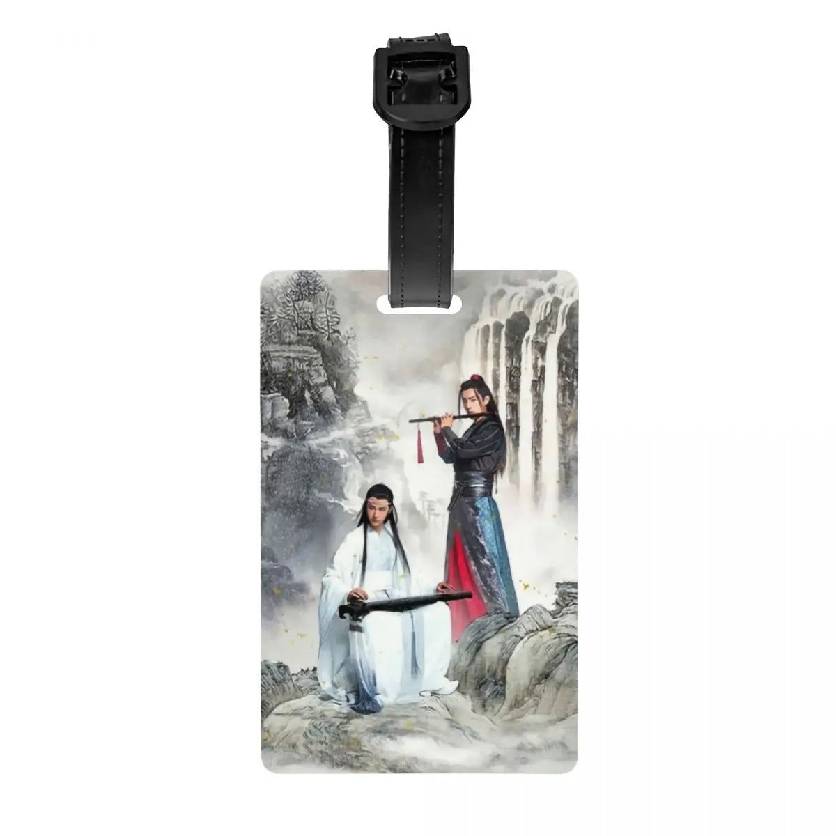 Custom Mo Dao Zu Shi Gusu Lan Logo Luggage Tag The Untamed TV Show Travel Bag Suitcase Privacy Cover ID Label