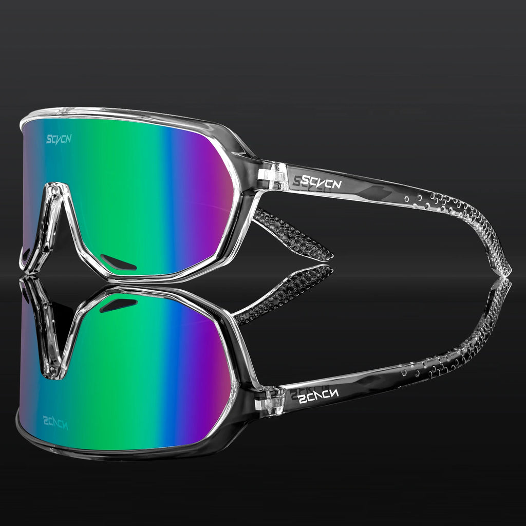 SCVCN HD Hiking Sunglasses Stylish Outdoor Sports Glasses for Cycling Running and Rock Climbing UV-Protective Driving Sunglasses