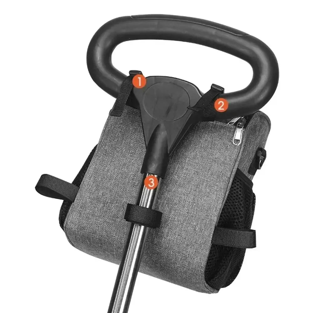 Multi-Pocket Mommy Shoulder Bag Multifunctional Strolling Baby Artifact Stroller Storage Hanging Bag Baby Care