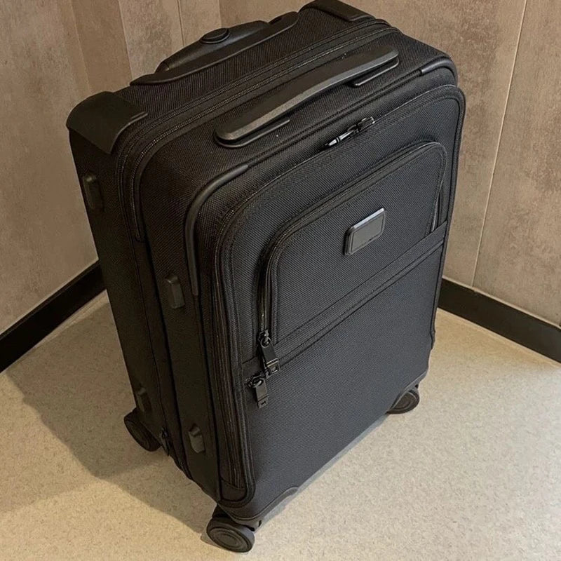 Fashion Ammunition Nylon Luggage Oxford Cloth Travel Suitcase Carry On Code Lock Business Boarding Box Canvas Trolley Case