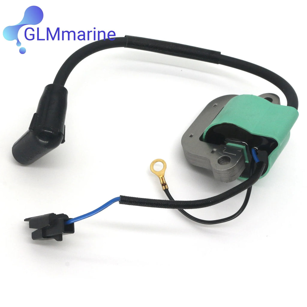 Ignition Coil Assembly for OMC Johnson Evinrude 9.9 15 40 Hp Outboards Engines Coil 502880 581407 0581407 18-5196