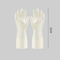 White Nitrile Gloves Extended And Durable Gloves For Kitchen Washing Waterproof Household Cleaning Tools Home Accessories