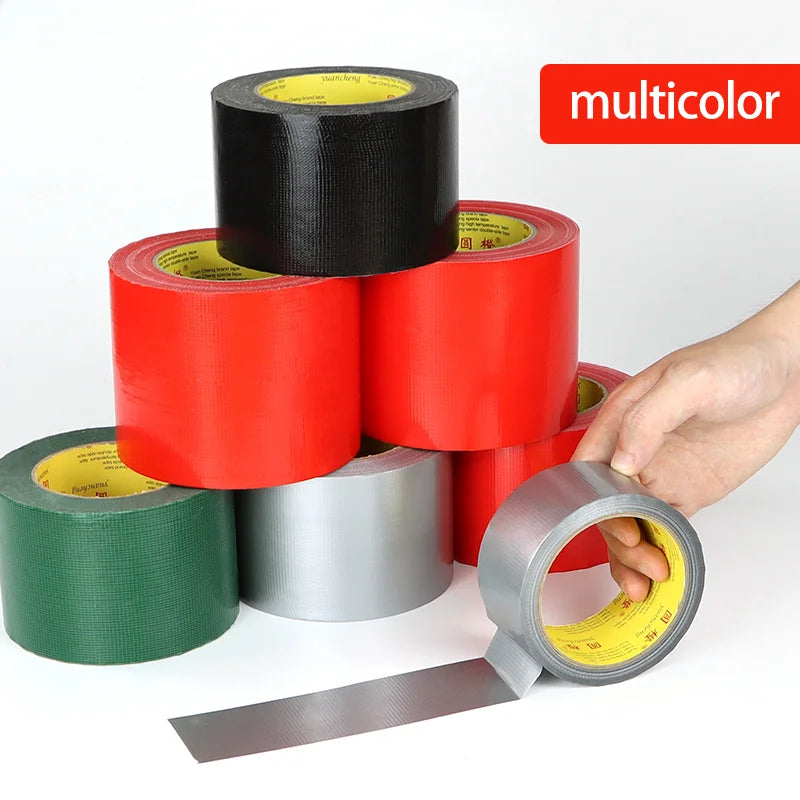 Colored Duct Tape Waterproof Strong Adhesive Cloth Tape Wear Resistant Duct Tape Multi Color for Home Repair Packaging Sealing