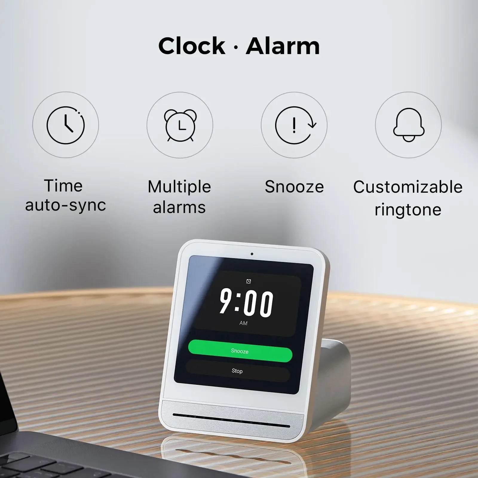 Qingping Air Detector 2 Smart Home Touch Screen Control Temperature Humidity Sensor CO2 PM2.5 Quality Monitor Mi Home APP CN