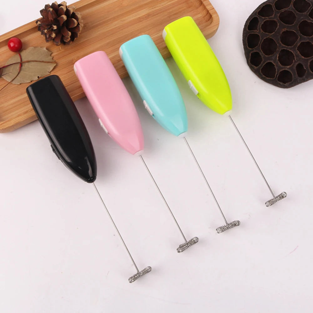 Wireless Milk Frothers Electric Handheld Blender Electrical Coffee Maker Whisk Mixer Battery Powered For Coffee Cappuccino Cream