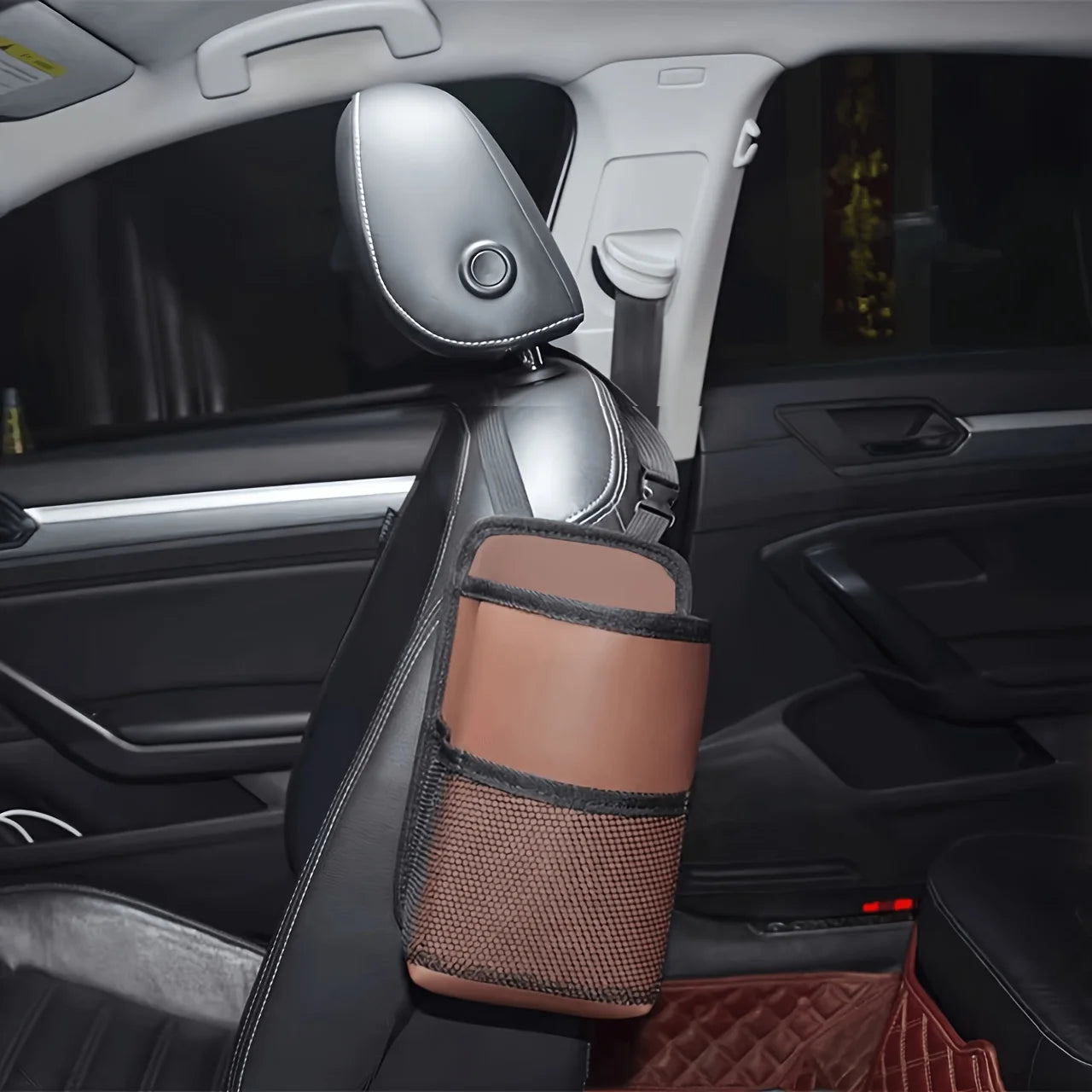 Front Seat Edge-Mounted Car Cup Holder