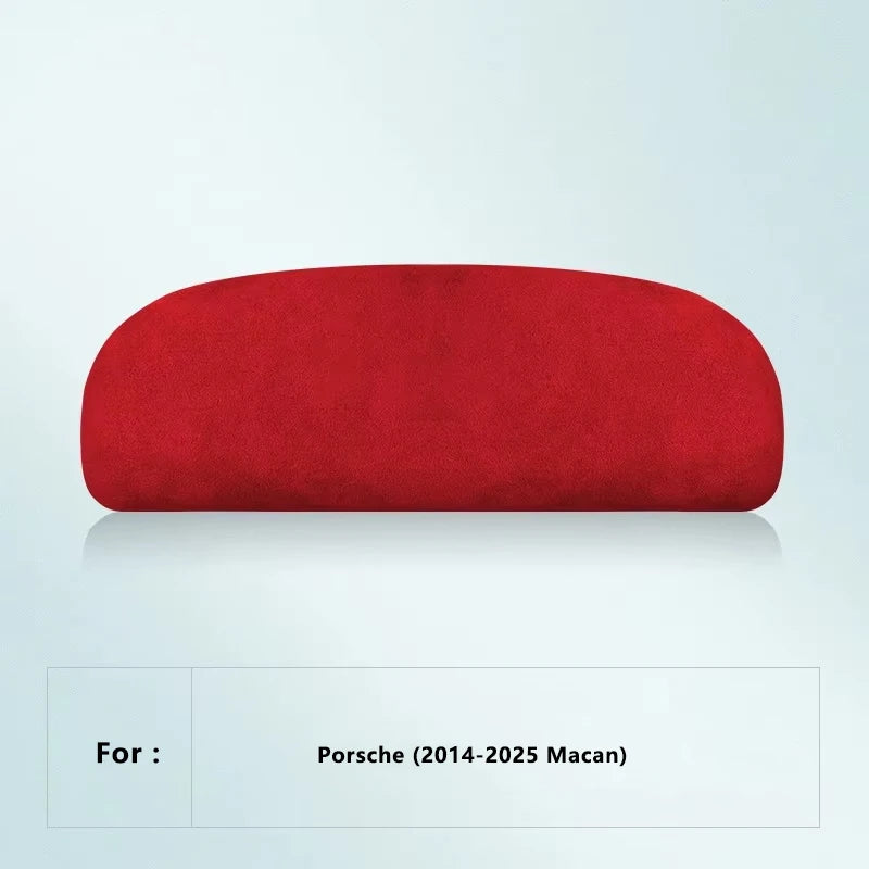 For Porsche Macan Panamera Premium 2014-2025 Suede Car Glasses Case Sunglasses Sun Glasses Storage RackHolder Protective cover