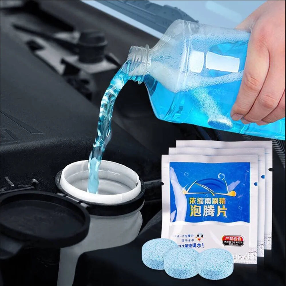 Car clean Effervescent Tablets for 911 996 Panamera Macan Boxster 986 987 981