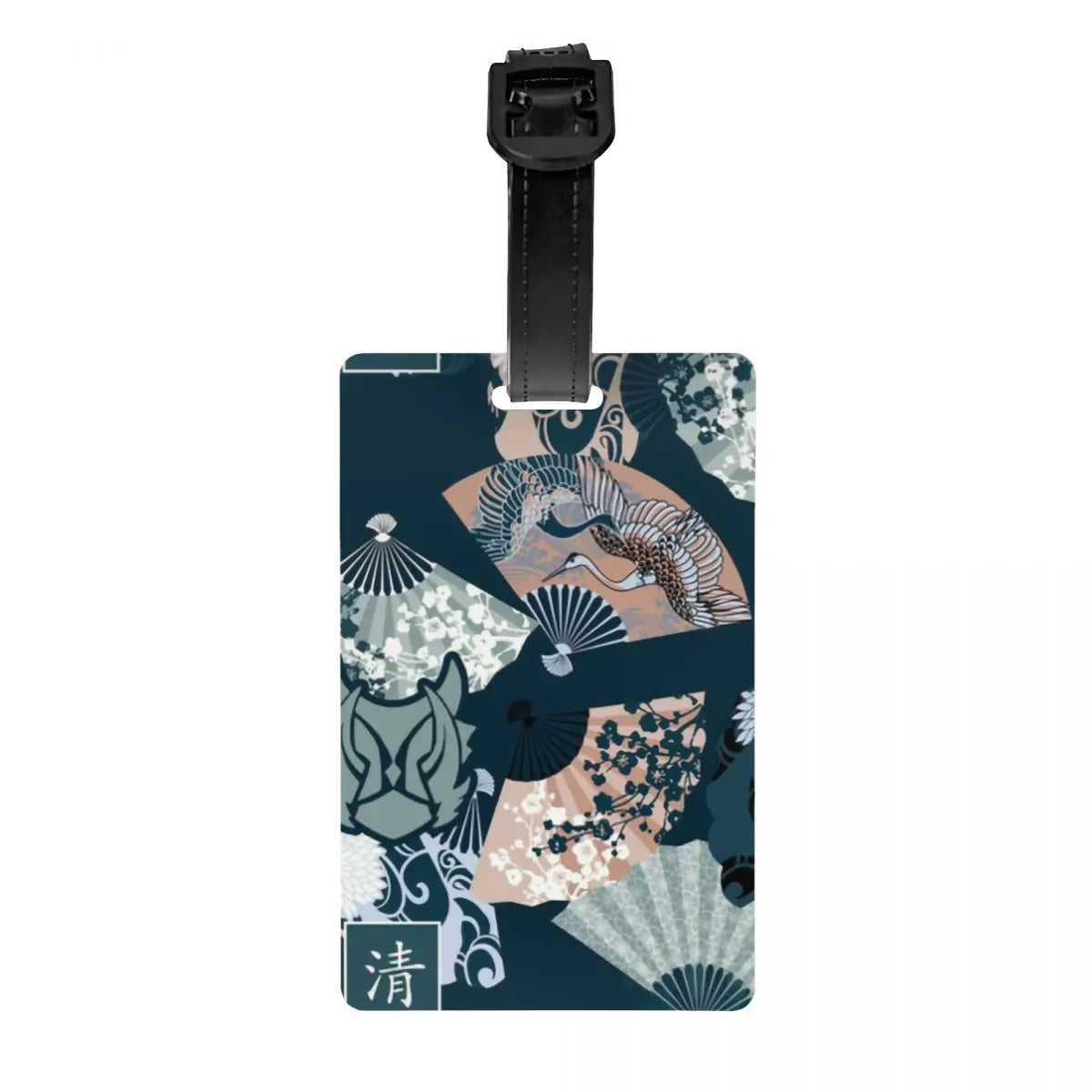 Custom Mo Dao Zu Shi Gusu Lan Logo Luggage Tag The Untamed TV Show Travel Bag Suitcase Privacy Cover ID Label