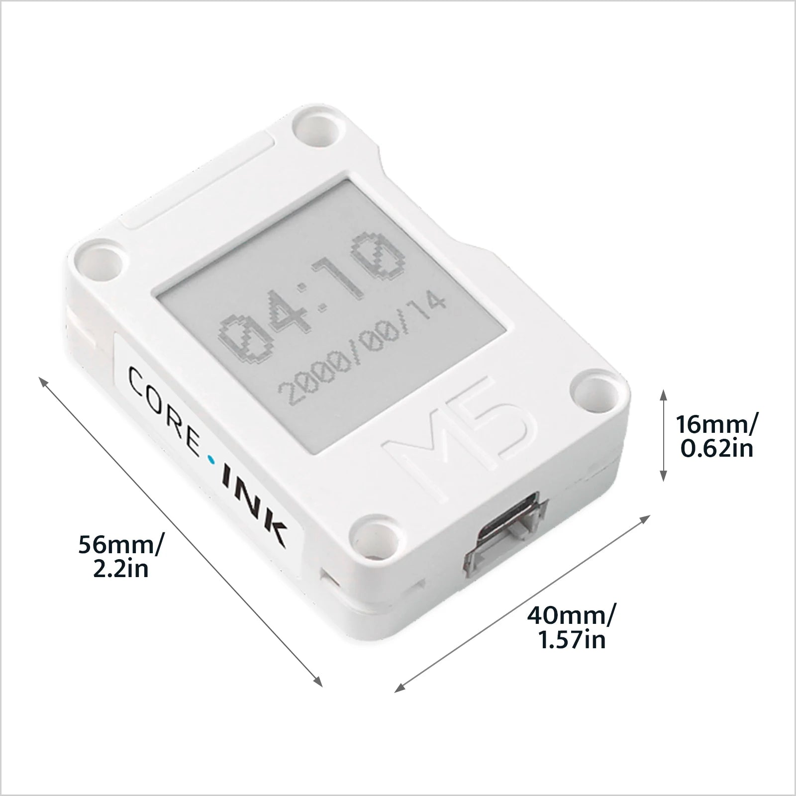 M5Stack Official M5Stack ESP32 Core Ink Development Kit(1.54'' Elnk Display)