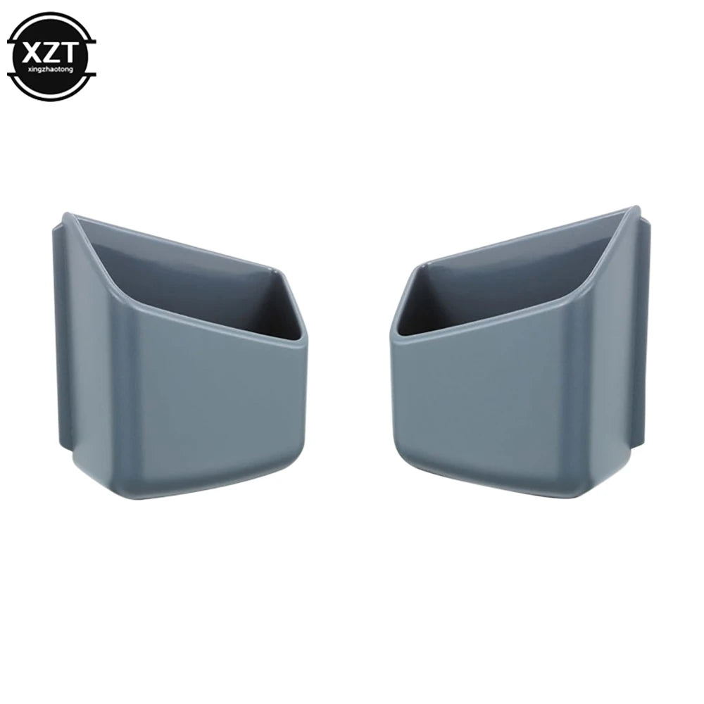 2Pcs Universal Car Auto Sunglasses Organizer Eyeglasses Glasses Holder Accessories Phone Organizer Storage Boxes Holders Pocket