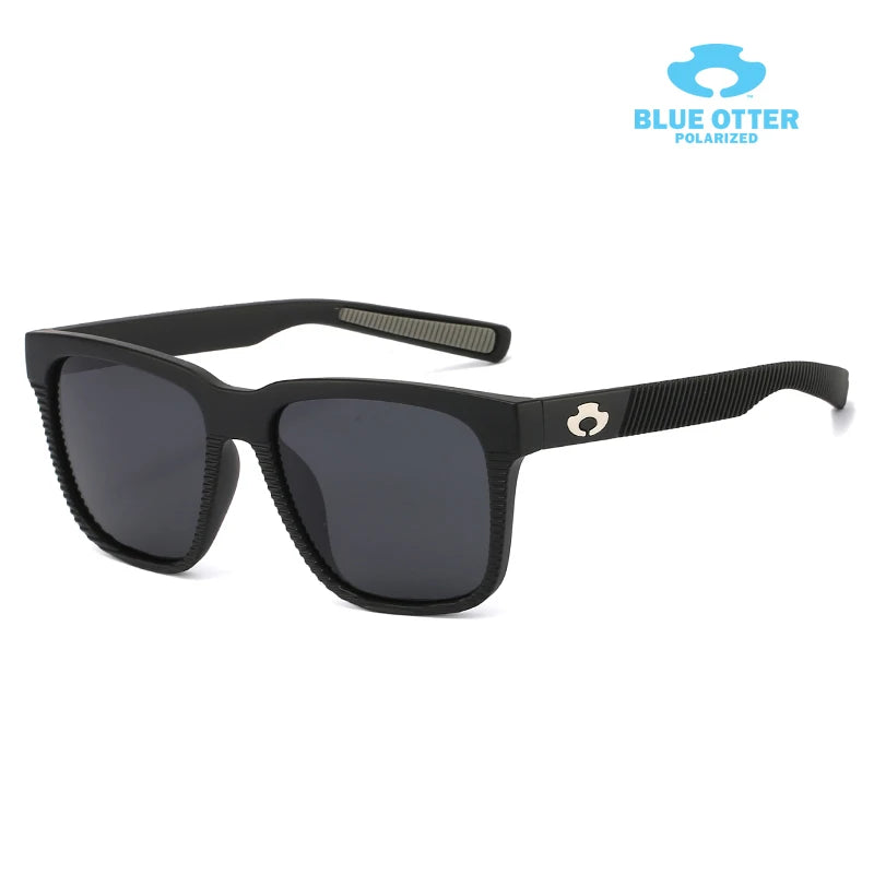 BLUE OTTER Polarized Sports Sunglasses UV400 for Cycling Fishing Running Driving Men Women Outdoor Eyewear with Box BT03