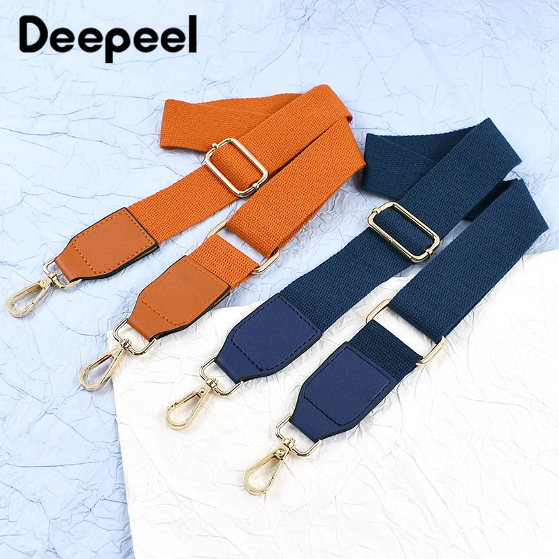 1Pc Deepeel 3.8cm Nylon Shoulder Bag Strap Adjustable Webbing Replaceable Belt for Crossbody Bags Handbag DIY Craft Accessories