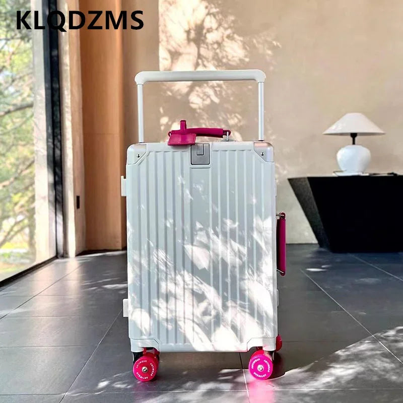 ABS+PC Suitcase New Ladies 24"26"28"30 Inch Large Capacity Trolley Case 20" Men Boarding Box Carry-on Travel Luggage