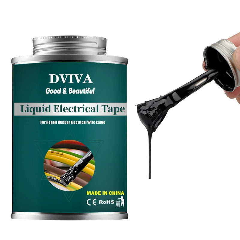 50/100/150/300ml Liquid Electrical Tape Waterproof Insulating Tape Repair Rubber Fixed Electrical Wire Cable Metal Welding Glue