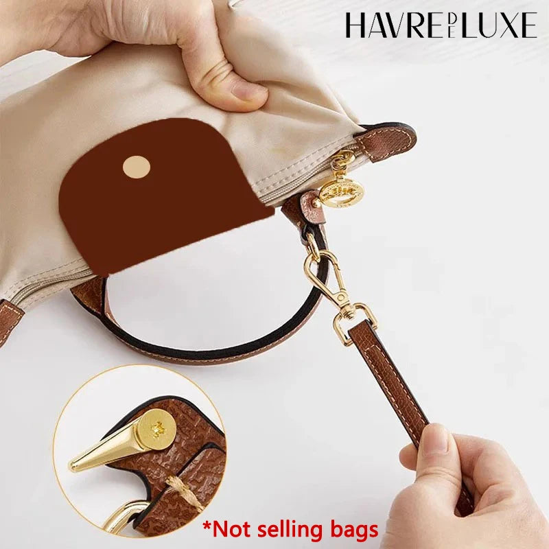 Mini Bags Leather Shoulder Strap Fit For Longchamp Mini Pouch Adjustable Crossbody Small Bag Accessories