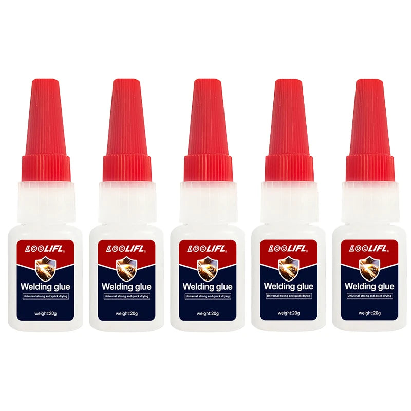 Loolifl 50g Welding High-Strength Oil-Based Glue - Universal Instant Strong Adhesive Precision Resin Ceramic Metal Glass Super Glue