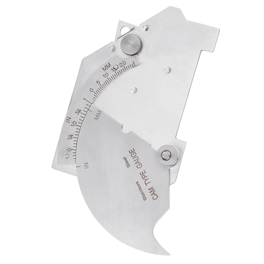 MG-8 Bridge Cam Welding Gauge Welded Surfaces Joint Undercut Fillet Leg Throat Gage
