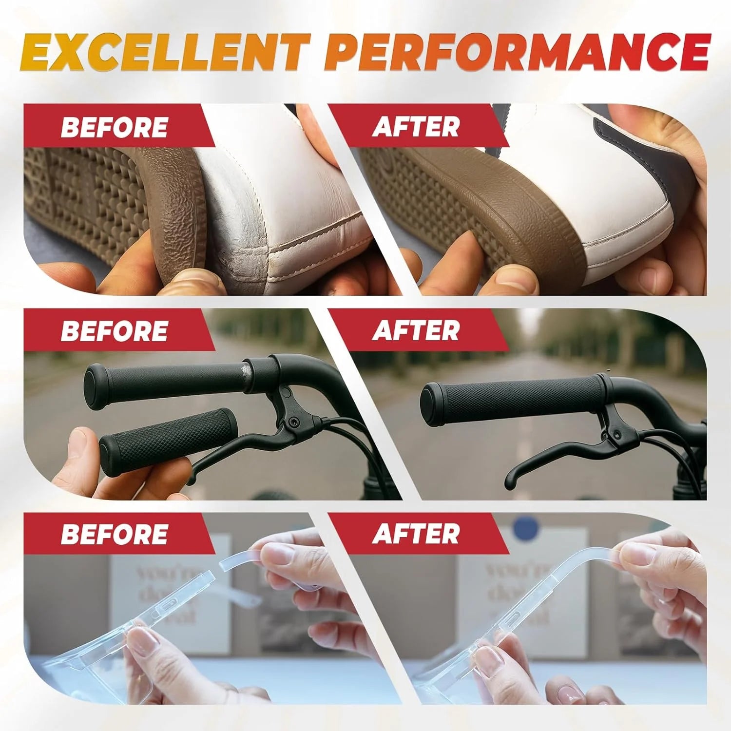 5pcs Transparent Repair Glue - Instant Bond for Household Items, Universal DIY Adhesive for Broken Metal/Wood/Glass
