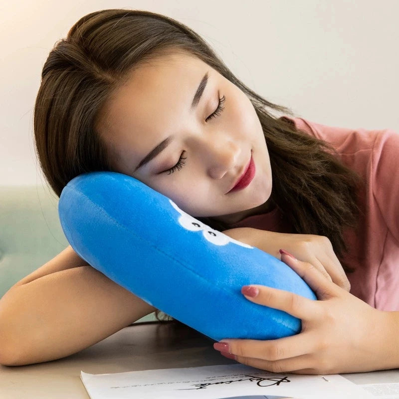 U-shaped Pillow Adult Children Travel Pillow Soft Short Plush Cartoon Portable Outdoor Nap Flight Neck Pillow Nursing Cushion