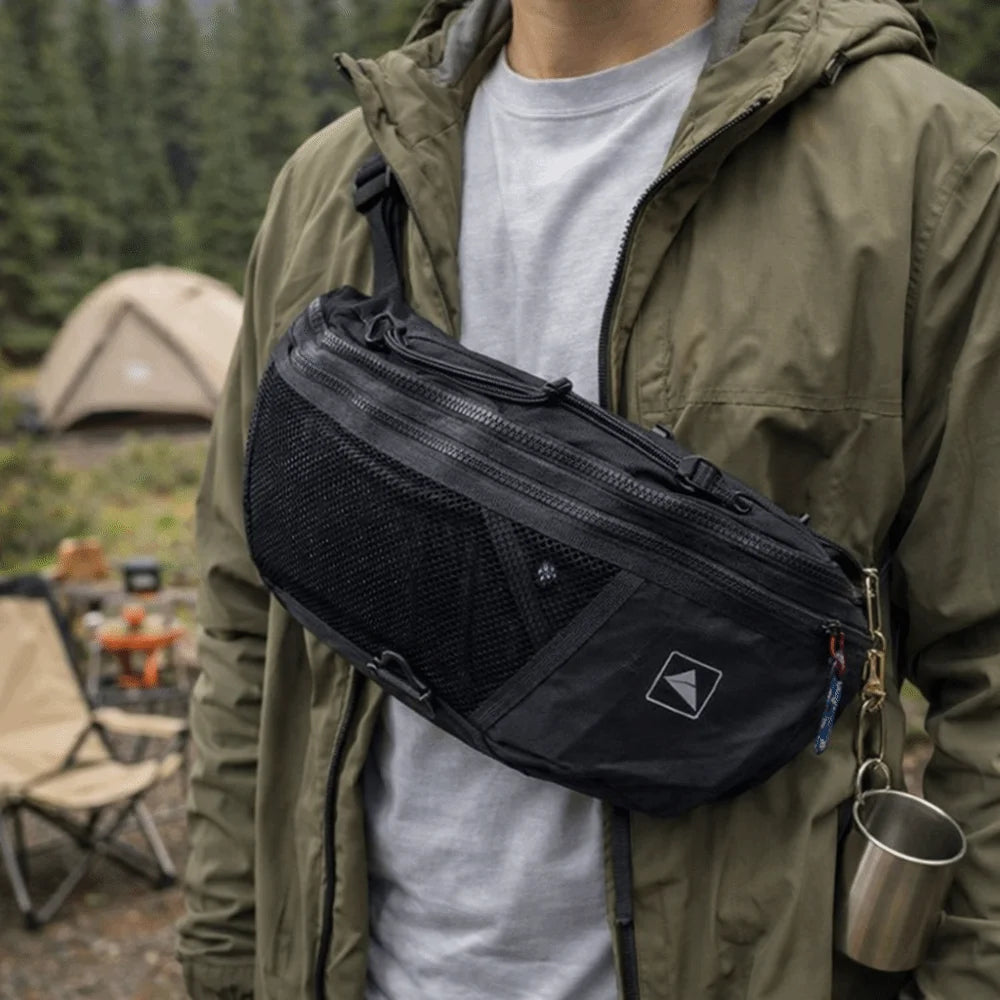 Casual Large Capacity Crossbody Bag Large Storage Stylish Design Fanny Pack Multifunctional Chest Bag Daily Matching