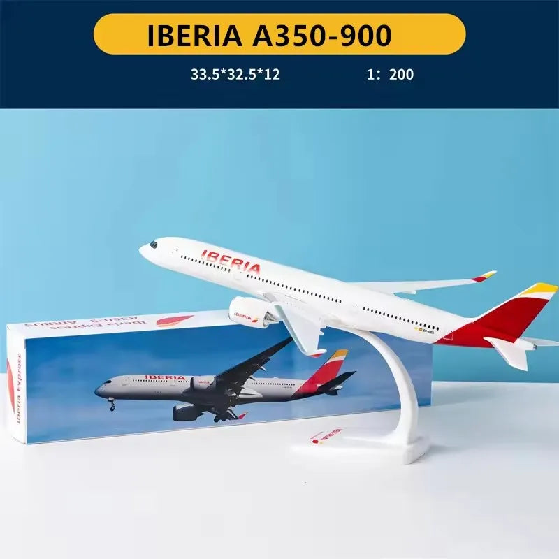 1:200 Model /Lufthansa /DELTA/ETHIOPIAN/QATAR/IBERIA/Emirates /RYANAIR Air Airline Aircraft Assembly Plane Airplanes Display